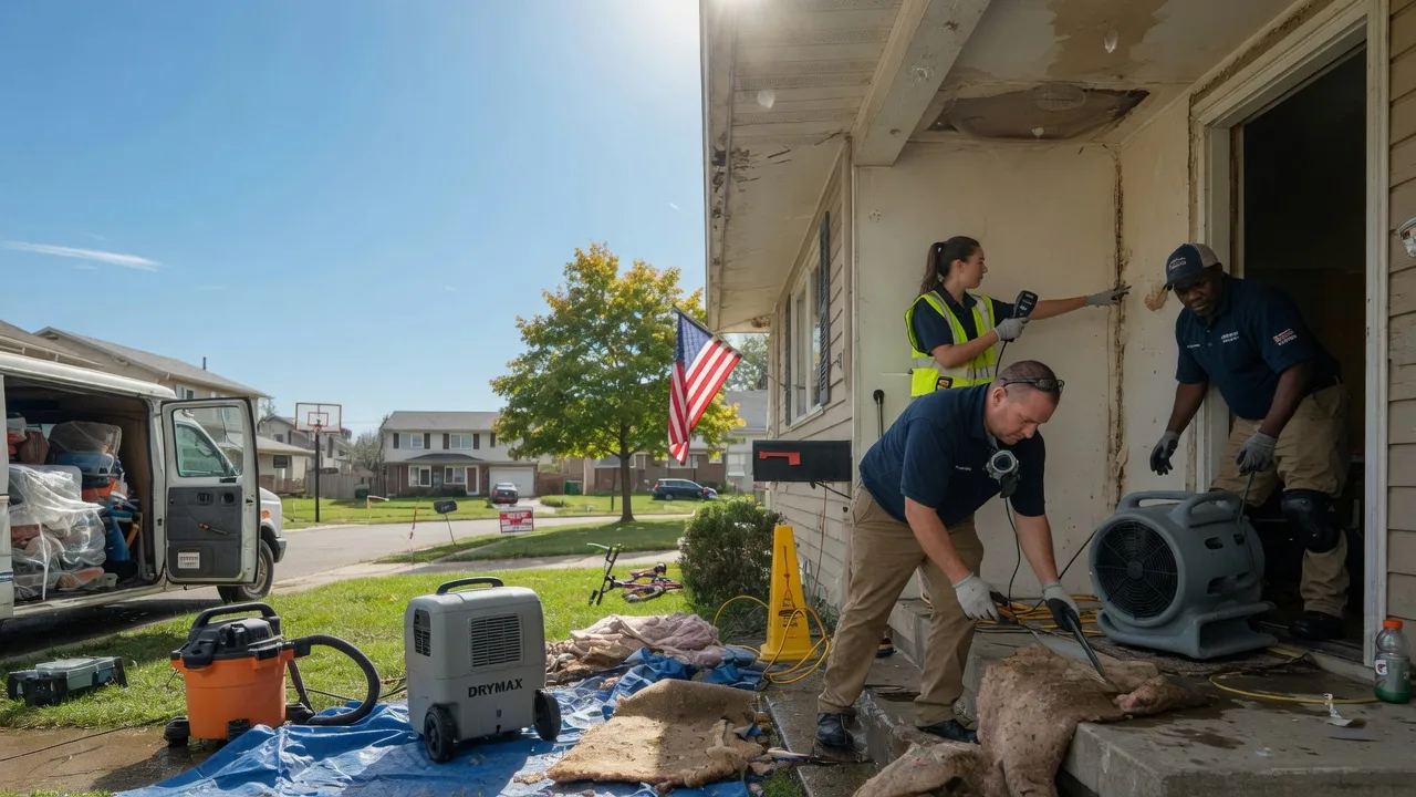 Water Damage Restoration in Saint Louis, OK near me
